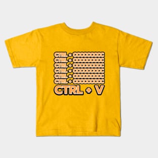 Copy Paste Kids T-Shirt